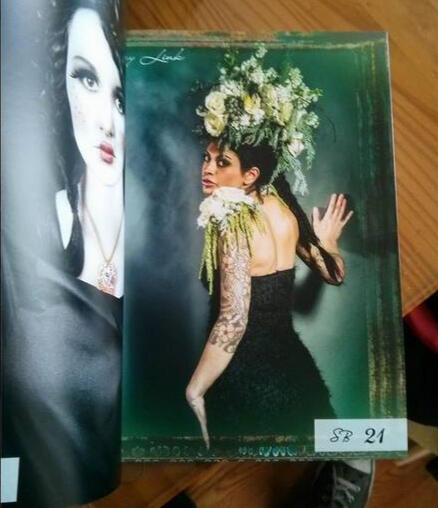 Wearable Floral Designs, Concept for Surreal Beauty Magazine Photographer: Tim Lucas MUA: Corinne Grasso Model: Bethany Link