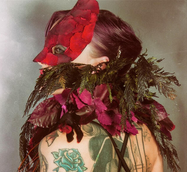 Wearable Floral Designs, Concept for Surreal Beauty Magazine Photographer: Tim Lucas MUA: Corinne Grasso Model: Katherine Lovell