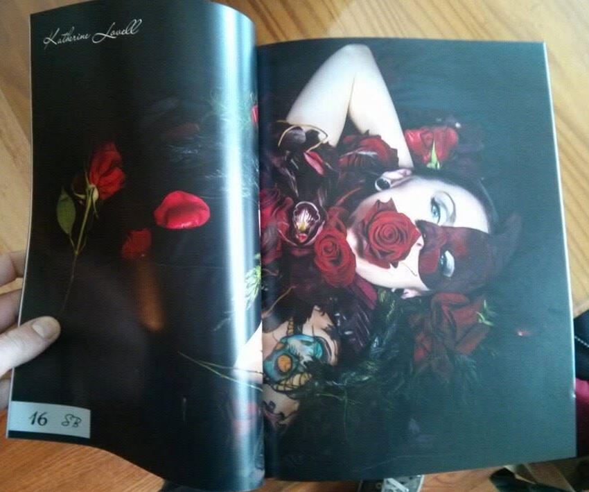 Wearable Floral Designs, Concept for Surreal Beauty Magazine Photographer: Tim Lucas MUA: Corinne Grasso Model: Katherine Lovell